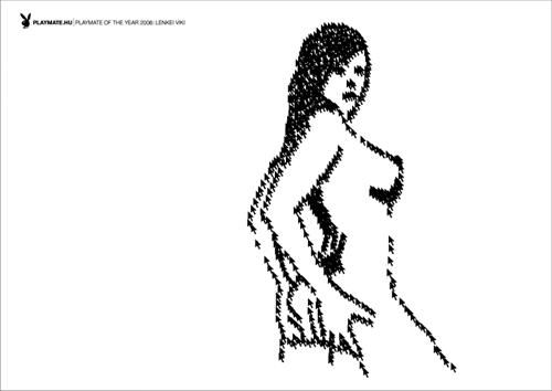 Агентство Ogilvy & Mather рекламирует сайт для Playboy